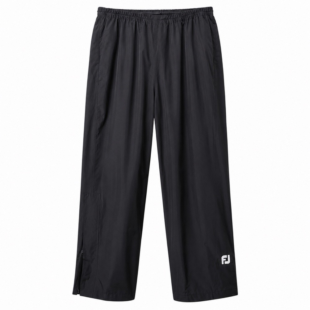 FootJoy DryJoys Hydrolite X Rain Pants Mens XL Black Golf 35531 Wind Pockets